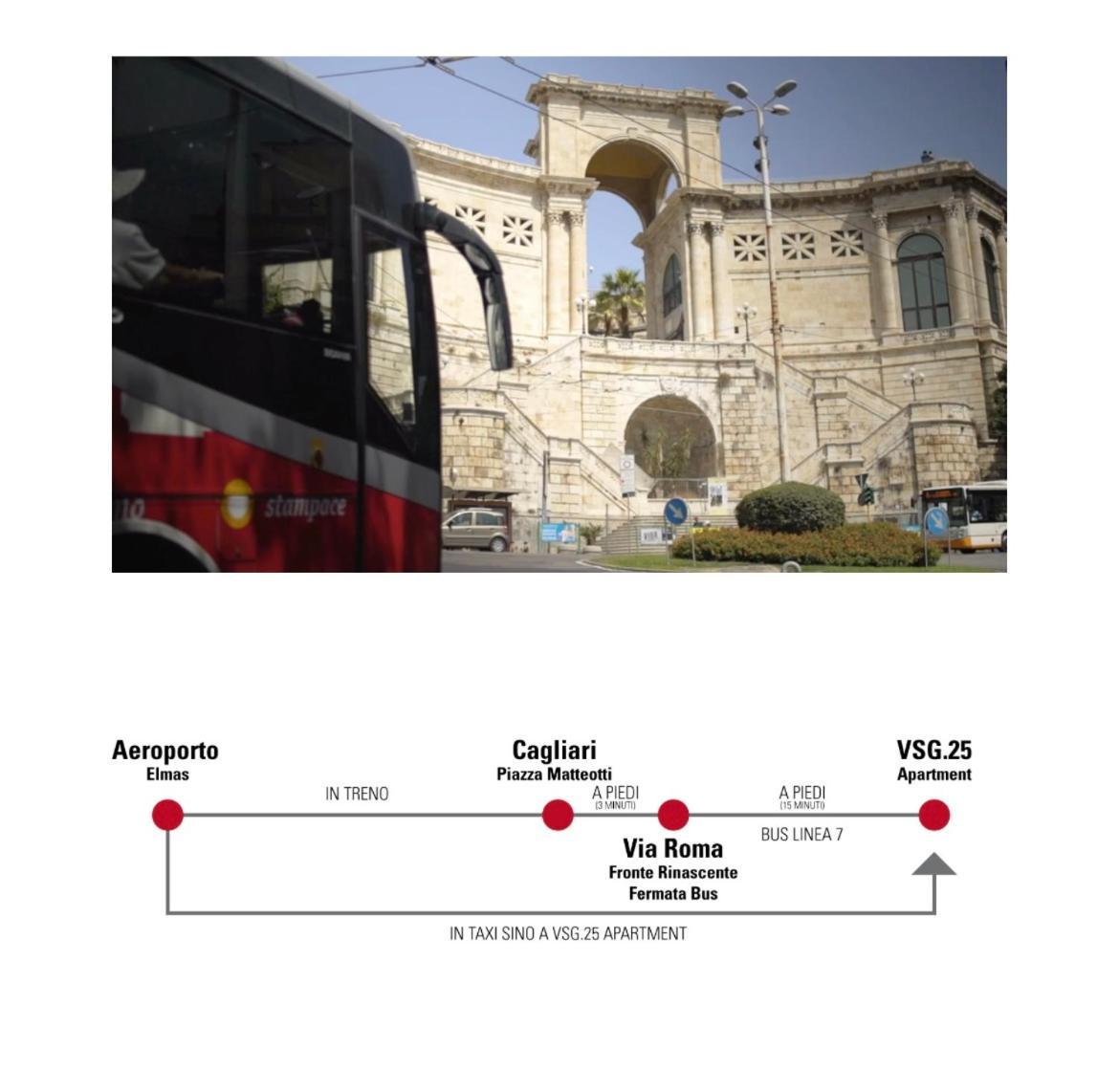 Apartment Vsg25 Nel Centro Di Cagliari Eksteriør bilde